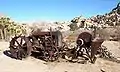 Fordson tractor attached to circular saw