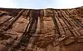 Desert varnish at Capitol Reef National Park