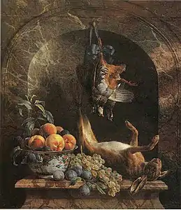 Alexandre-François Desportes, Nature morte aux fruits et au gibier