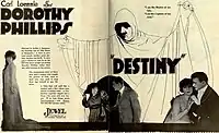 An advertisement for the film from Motion Picture World