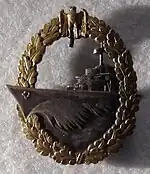 Destroyer War Badge from 1957