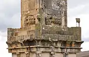 Hellenistic and Punic motifs visible on the 2nd century BC Mausoleum of Dougga (in present-day Tunisia)