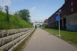 Dequindre Cut, looking north