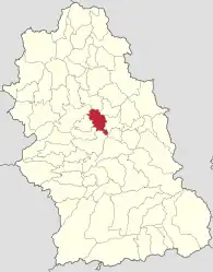 Location in Hunedoara County