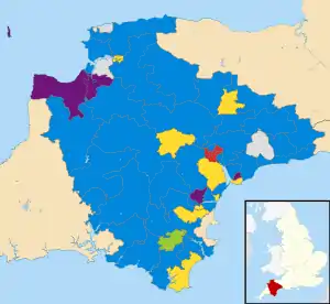 2013 results map