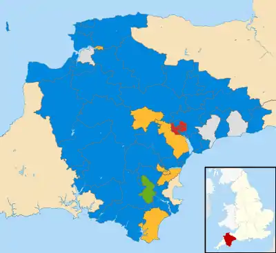 2017 results map