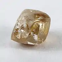 Image 43Diamond crystal extracted in Diamantina. (from Mining in Brazil)