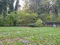 Nazi forced labor cemetery on the grounds of the Jewish cemetery