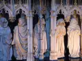 "Pleurants" or mourners below Philip's tomb