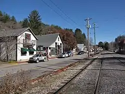 Front Street in Dillsboro