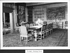 Formal Dining Room 1927-28 Section