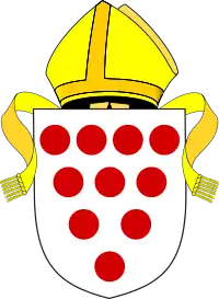 Coat of arms of the Diocese of Worcester