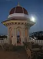 One of the Pavilions with turret on the moonlit roof