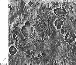 The branched channels seen by Viking from orbit strongly suggested that it rained on Mars in the past. Image is located in Margaritifer Sinus quadrangle.