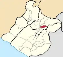 Location of Tarucachi in the Tarata Province