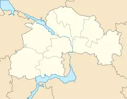 Sad is located in Dnipropetrovsk Oblast