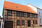 Old timber framed house