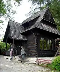 Stefan Żeromski's Chata, designed in the Zakopane Style of Architecture