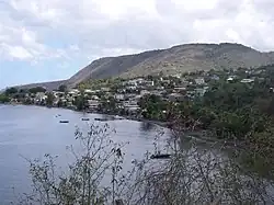 Mahaut, looking north up Dominica's west coast