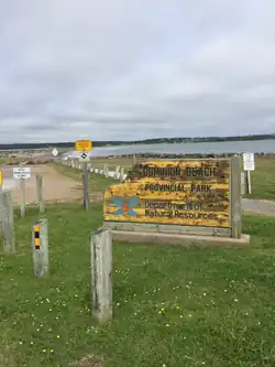 Dominion Beach in Dominion, Nova Scotia