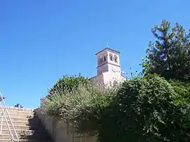 The church in Dommartin-lès-Cuiseaux