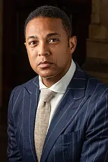 Don Lemon, Edward R. Murrow Award and Emmy Award winning CNN News anchor and journalist (B.A. 1996)