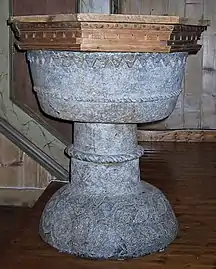 Baptismal font