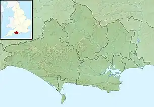 Halsewell (East Indiaman) is located in Dorset