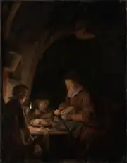 Old Woman Cutting Bread, c. 1655, Museum of Fine Arts, Boston