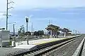 The new Amtrak Cascades stop in Stanwood.