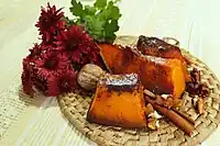 Image 43Baked pumpkin with powdered sugar and cinnamon (from Culture of Romania)