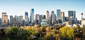 Downtown Calgary skyline