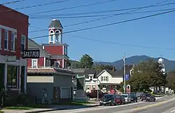 Buildings along Main Street