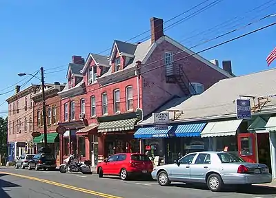 Buildings on downtown Main Street