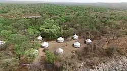 Drone view of Bénoué