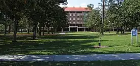 Library West, academic library, University of Florida, UF, higher education, Florida colleges, campus, Plaza of the Americas