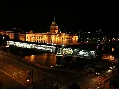 Loopline bridge at night