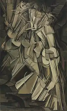 Image 19Marcel Duchamp, Nude Descending a Staircase, No. 2, 1912, Philadelphia Museum of Art (from History of painting)