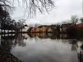 Pond in the centre of Nesuchyně