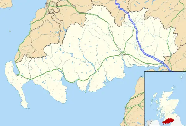 Monreith is located in Dumfries and Galloway