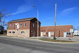 Dundee Township Hall in the village of Dundee