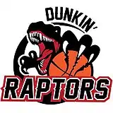 Dunkin’ Raptors logo