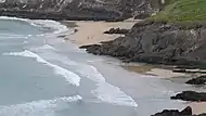 Beaches near Dunmore Head.