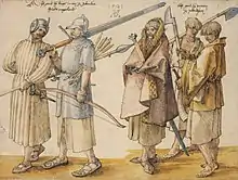 Image 32Irish soldiers, 1521 – by Albrecht Dürer. (from History of Ireland)