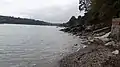 Durgan beach and Helford river