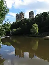 Image 44Durham Cathedral, dating from 1093 (from Culture of England)