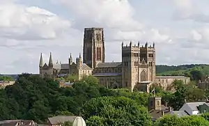 Image 22Durham Cathedral. The Norman cathedral was built 1093–1133 (from History of England)