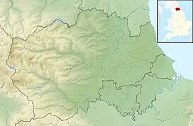 Map showing the location of Seaton Dunes and Common