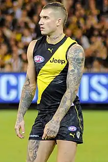 Dustin Martin, Richmond Brownlow medallist and premiership player in 2017