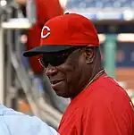 Dusty Baker managed the Reds from 2008 to 2013.